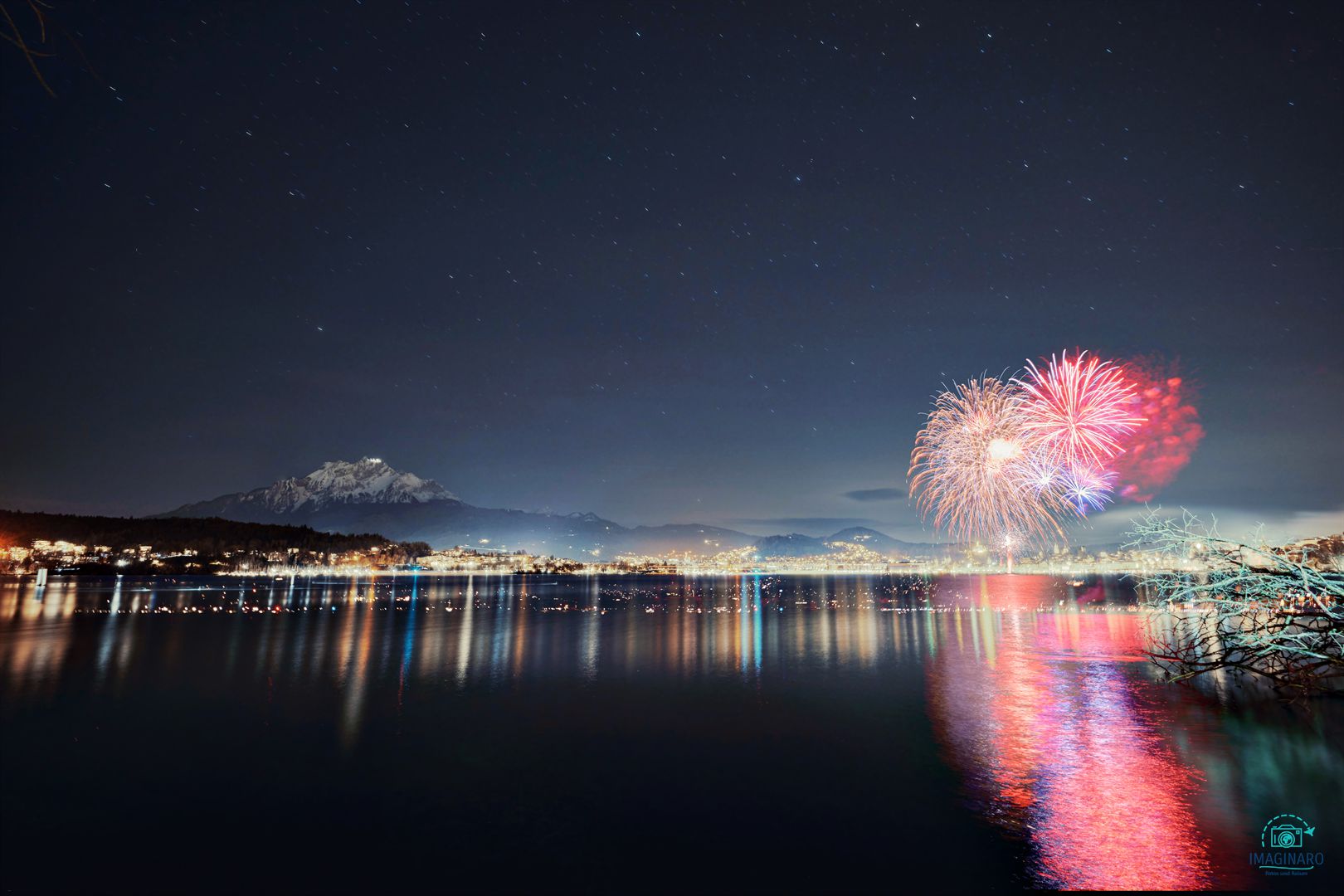 Neujahrsfeuerwerk Luzern
