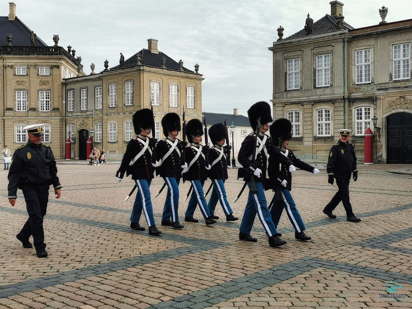 Kopenhagen 2021 | Wachablösung am Schloss Amalienborg